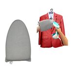 zhuohai Garment Steamer Ironing Glove, with Finger Loop Heat Resistant Garment Steamer Mitt for Heat Resistan Handheld Steamer, Garment Steamer Accessories for Clothes (Grey)