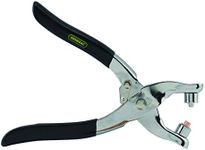 General Tools 71 Eyelet Setting Pliers, With 100 5/32 Inch (4mm) Eyelets In Copper, Silver & Gold Finishes For Use In Leather, Plastic, Rubber, Canvas and Cardboard