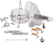 Big Poppa's DIY Drum Smoker Kit - Convert a 55 Gallon Drum into a Quality BBQ Grill - Unleash Your Inner Pitmaster & Craft Your Customize Drum Smoker with our Smoker Accessories