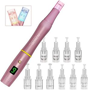 ALIWOD Microneedling Pen Kit Auto Electric Anti-Aging Skin Therapy Device Pen Wireless Skin Care Tools with 36Pins,12Pins,Nano Needle Cartridges L690