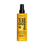 Matrix A Curl Can Dream Scrunch and Go Leave-In Treatment for Waves, Anti-Frizz and heat protection, weightless definition 250ml