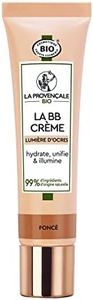 La Provençale Bio - La BB Crème Lumière d'Ocres Certifiée Bio - Crème Teintée Hydratante - Huile d'Olive Bio AOP Provence - Pour Tous Types de Peaux - Teinte : Foncé - 30 ml