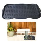 VORX Multipurpose Shoe Boot Tray Rubber Mat Pet Tray Plant Tray Water Proof Anti-Slip Indoor Outdoor Washable Easy To Clean, 1% of Sale Value is Donated to Children's Hospital Sheffield