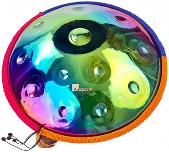 Aoxzcvpr Handpan Drum 22" D Minor