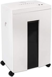 Wolverine SD9112 10-Sheet High Security Level P-5 Micro Cut Paper/CD/Credit Card Home Office Shredder Continuous 40 Minutes Running Time 5.5 gallons Pullout Waste Bin