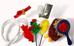 Wizerdy New Stage Conjuring Magic Set/Beginner Set For Show (Of 5 Tricks)-Multicolor Kids