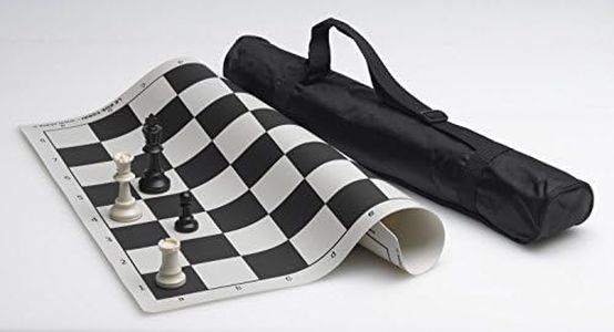LE DUE TORRI Completo da torneo Scacchi + Scacchiera + Borsa. Idea Regalo per Bambini e Adulti, Ottimo per scuole e circoli. Scacchiera Professionale e Portatile, 2 giocatori