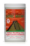 Aztec Secret - Healing Clay 2 lb (908 grams) - Deep Pore Cleansing Facial & Body Mask - The Original 100% Natural Calcium Bentonite Clay - New Version 2