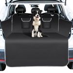 Nobleza Car Boot Protector for Dogs, Nonslip Waterproof Car Boot Liners Protector with Side & Bumper Protection, Universal Antifouling Durable Dog Car Seat Boot Cargo Cover for Cars, Truck and SUV