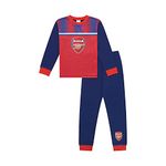 Arsenal F.C. Boys Pyjamas, AFC PJ Set Ages 3 to 15 Years Old, Official Football Merchandise (5-6 Years) Red