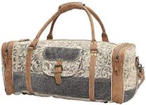Myra Bag Floral Upcycled Canvas & C