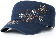 ililily Women's Crystal Gemstone Fl