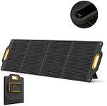 Powerness 200 Watt Portable Solar Panel with Patented LCD Digital Window, Solar Charger for Camping, Outdoor and RV, Compatible with Jackery, BLUETTI, Goal Zero Portable Power Stations