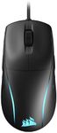 Corsair M75 Wired RGB Lightweight FPS Gaming Mouse – 26,000 DPI – Swappable Side Buttons – PC – Black