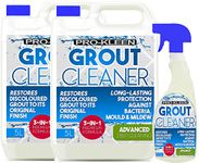 10L + 750ml Pro-Kleen Tile Grout Cleaner Restorer Reviver for Kitchen and Bathroom