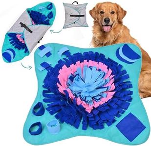 PET ARENA Snuffle Mat for Dogs Large Breed, Cats - 25" x 25’’ Dog Enrichment Toys for Large Dogs, Snuffle Mat Dogs Encourages Natural Foraging Skills and Stress Relief for Small/Medium/Large Dogs
