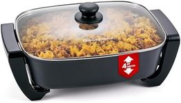 Elite Gourmet 15" x 12" x 4" Electr