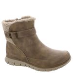 Skechers Women's Synergy-Diva Lane Ankle Boot, Dark Taupe, 11