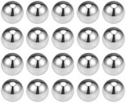 uxcell 12mm Bearing Balls 304 Stainless Steel G100 Precision Balls 20pcs