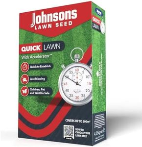Johnsons Quick Lawn Seed with Growmax - 200m�