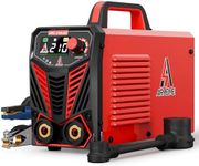 AIRMEIMEI Stick welder 110v/220v,ARC Welder 210A, Large LED,display IGBT Inverter Portable MMA welding machine with Hot Start, Arc force and Anti-Stick