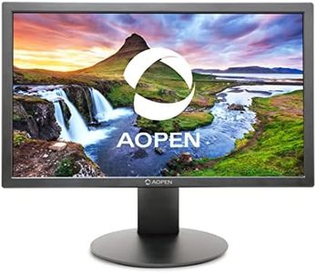 Acer AOPEN 20E0Q bi 19.5" HD+ (1600 x 900) Widescreen TN Monitor | Refresh Rate: 75Hz | Response Time: 6ms (G to G) | VESA Compliant | 1 x HDMI Port & 1 x VGA Port (HDMI Cable Incl.)
