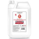 80% Alcohol Hand Sanitiser Liquid Rub - 5L Litre - Kills 99% Bacteria, Germs - Sanitizer (Single)