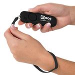 mace Brand Personal Alarm Clip (Black) – Emits Powerful 130dB Alarm, Includes Self Defense Keychain Wristlet and Mini LED Light – Batteries Included, Great for Self-Defense, Made in USA