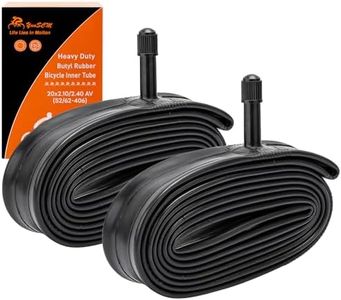 2-PCS 20" Heavy Duty Bike Tire Tubes 20x2.10/2.40 AV32 MM Schrader Valve 20 Bicycle Inner Tubes Compatible with 20x2.10 20x2.125 20x2.20 20x2.25 20x2.3 20x2.35 20x2.4 Tire Tubes