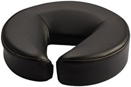 TOA Massage Universal Headrest Face Cushion/face Pillow for Massage Table-Black 3.5 Inch (Pack of 1)
