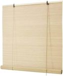 Bamboo Blinds for Interior Windows, Easy to Install Bamboo Shades for Indoor Windows, Custom Roller Shades for Indoor Window and Outdoor Patio, 72" W x 85" H
