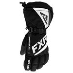 FXR Fusion Womens Snow Gloves Black/White XS