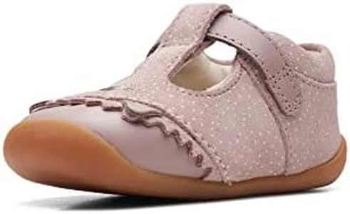 Clarks Roamer Cub Toddler Suede Shoes in Pink Standard Fit Size 5