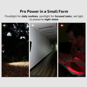 OLIGHT Oclip Pro 500 Lumens Clip-On Flashlight – Black