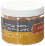 Outset 76535 (Hickory) Kiln Dried Smoking Chips, 6 oz, Brown