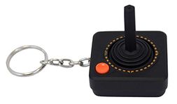 Atari Keyring Controller replica vintage retro gamer new Official Rubber Black