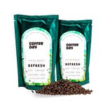 Cafe Coffee Day Refresh 60% Coffee 40% Chicory - 200Gm Each (Pack Of 2) | Medium To Dark Roast | South Indian Filter Coffee | Fresh From Chikmagalur Factory - Bag