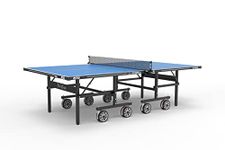 Stag Pacifica Series (100 Years Celebration) Outdoor Table Tennis Table| Premium Heavy Duty T.T Table with 15 Minute Quick Easy Assembly| Ideal for Home & Club - (2 TT Rackets,6 Balls,1 Clamp Net)