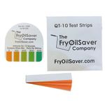 Steramine Quat Test Strips for Food Service, 30 x QT-10, Test Strips to Measure 0-400 ppm, For Testing Sanitizing Solutions Made with Steramine Quaternary Tablets, Hydrion QT-10E, 2 x Envelopes