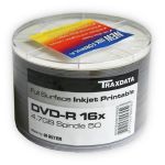 Ritek DVD-R Full Surface Inkjet Printable (16x) 4.7GB 100x dvd's (2 x 50pk Spindles)