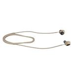 kwmobile Strap Compatible with Sony WF-C700N - Silicone Cord Holder for Wireless Earphones - Beige