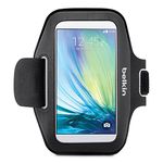 Belkin F8M941 Sport-Fit Fitness Armband for Samsung Galaxy S6 and S6 Edge - Black