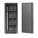 "25 in 1 Precision Screwdriver Set, Mini Magnetic Screwdriver Tool Kit, 24 Bits with Plastic Case for Mobile Phone, Laptop, Watch, Computers, Electronic, Glasses Repair"