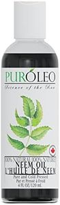 PUROLEO NEEM Oil 4 Fl Oz/120 ML (Packed In Canada) Pure and Natural Neem Oil for Multipurpose Use | Neem Oil extracted from NEEM Plante Chemical free Neem Oil Spray