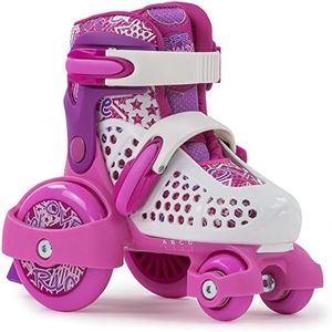 SFR Stomper Adjustable Skates, Unisex Kids, Pink, 28/32