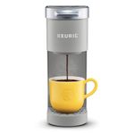 Keurig K-Mini Coffee Maker, Single Serve K-Cup Pod Coffee Brewer, 6 to 12 oz. Brew Sizes, Studio Gray