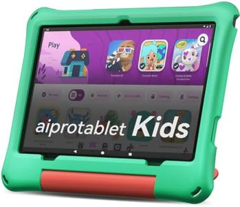 Kids Tablet, Android 16 Tablet for Kids 10 inch Octa-Core with Case, 30GB RAM 64GB ROM 2TB TF Card Expandable for Toddler Children, Parental Control, Dual Camera, BT5.4, WiFi, Gift (Green)