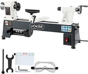 UOKRR Benchtop Wood Lathe 10" x 18"