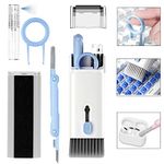 7-in-1 Cleaner Kit for Airpods Headphones,Keyboard Earbuds Case & Computer, Revolutionary Deep Cleaning Tools with Screen Cleaner for Airpods 1/2/3/ Pro, Earphones,Laptop and Camera