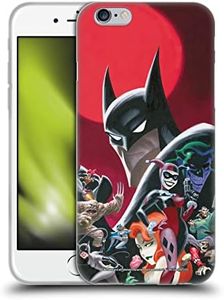 Head Case Designs Officially Licensed Batman DC Comics Dangerous Dames and Demons Comic Book Cover Soft Gel Case Compatible with Apple iPhone 6 / iPhone 6s